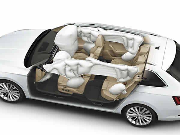 Skoda-Superb Sedan-Nine Airbags